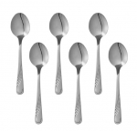 Dessertlusikas Ambition Napoli 89584, roostevaba teras, h&otilde;be v., 6 tk, 12 cm