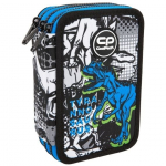 Pinal, koos tarvikutega CoolPack Jumper 3 T-Rex, 19.5 cm x 12.5 cm, sinine v./valge v./must v.
