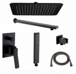 Du&scaron;ikomplekt koos segistiga Sapho Latus II, must