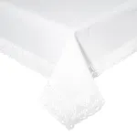 Laudlina ristk&uuml;likukujuline Nataly, valge v., 140 x 260 cm