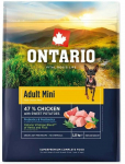 Kuiv koeratoit Ontario Adult Mini Chicken & Sweet Potatoes, kanaliha, 2.25 kg