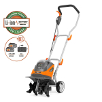 Akuga kultivaator DAEWOO DAT 3042Li SET, 21V