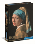Pusle Clementoni Museum Vermeer Girl With A Pearl Earring 39967, 70 cm x 50 cm, 1000 tk, mitmev&auml;rviline