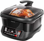 Toiduvalmistamisseade, multifunktsionaalne frit&uuml;&uuml;r Sencor SFR 9300BK, 1800 W