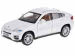 M&auml;nguauto MSZ BMW X6, 1:32, valge