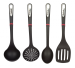 K&ouml;&ouml;giriistade komplekt Tefal Ingenio K206S414, 36 cm, 8 cm, must v., 4 tk