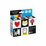 &Otilde;ppekaardid Bananapanda High Contrast, mitmev&auml;rviline