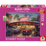 Pusle Schmidt Blend Cota American Diner 58637, 49.3 cm x 69.3 cm, 1000 tk, mitmev&auml;rviline