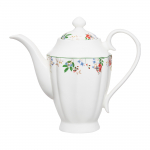 Teekann Ambition Rosalia, 1.5 l, valge v./mitmev&auml;rviline