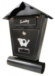 Postkast SD1T, pruunikas hall v., 7 cm x 30 cm x 38 cm