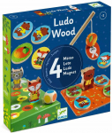 M&auml;ng, komplekt Djeco Ludo Wood, mitmev&auml;rviline