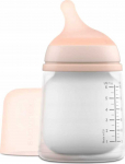 Lutipudel Suavinex Zero Zero, 180 ml, 0 kuud, roosa v.
