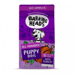 Kuiv koeratoit Barking Heads Puppy Days, kalkun, 2 kg
