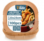 K&uuml;psetuspaber kuuma&otilde;hufrit&uuml;&uuml;ri jaoks Vilde 279047, 23 cm x 23 cm, 100 tk