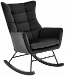 Kiiktool Leisure Furniture Bazalto, must v., 90 cm x 70 cm x 92 cm