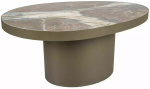 Kohvilaud Gusto B, pruun v./vask v., 98 cm x 73 cm x 43 cm