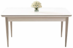 S&ouml;&ouml;gilaud Kalune Design Rewa, valge v./kroomi v., 110 cm x 70 cm x 76 cm