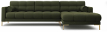 Nurgadiivan Cosmopolitan Design Bali Neve 39, kuld v./roheline v., parem, 185 x 293 cm x 75 cm