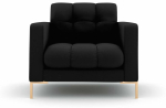 Tugitool Cosmopolitan Design Bali, kuld v./must v., 96 cm x 87 cm x 75 cm