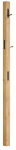 Riidestange M&M Johanna, 185 cm, artisan oak v.