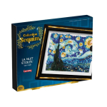 Loovkomplekt, litrikunst Starry Night, mitmev&auml;rviline