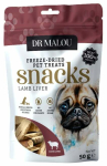 Koeramaius Dr Malou Snacks Lamb Liver, lambaliha/maks, 0.050 kg