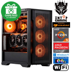 Statsionaarne arvuti Intop RM93114WH AMD Ryzen 5 7500X3D, DDR5 16 GB, SSD 1 TB, AMD Radeon RX 9060 XT 16 GB GDDR6, Windows 11 Home