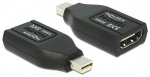 Adapter Delock DisplayPort-mini to HDMI Mini Display port male, HDMI female, must v.