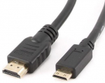 Juhe Natec NKA-0635 HDMI - mini H HDMI 19 pin male, HDMI 19 pin male, 1.8 m, must v.