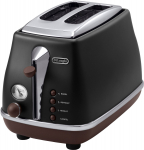 R&ouml;ster DeLonghi Icona Vintage CTOV 2103.BK, pruun v./must v.