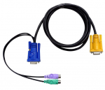 Juhe Aten 2L-5202P PS/2, Male, 1.8 m, must v.