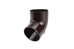 Vihmaveetoru p&otilde;lv 67&deg;, 67 &deg;, &Oslash; 8 cm, pol&uuml;vin&uuml;&uuml;lkloriid (pvc), pruun