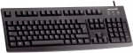 Juhtmega arvutiklaviatuur CHERRY G83-6105 UK, EN, must v.