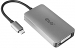 Adapter Club 3D Type C To DVI-D DUAL LINK Active USB Type-C, DVI-D, 0.24 m, h&otilde;be v.
