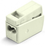 Klemm Wago 224-112, 2x 0,5-2,5 mm&sup2;, 24 A, valge, 5 tk