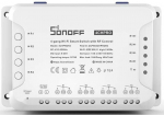 Nutikas WiFi-l&uuml;liti, 4-kanaliline, kaugjuhtimispult, Sonoff 4CHPROR3