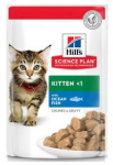 Kassi m&auml;rgtoit Hill's Science Plan Kitten Cat Food With Ocean Fish, 0.085 kg x 12 tk