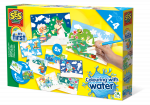Joonistustarvik SES Creative Colouring With Water Hidden Animals, mitmev&auml;rviline