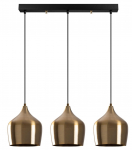 Valgusti rippuv Opviq Dodo 6272, E27, 3 x 40 W, pronks v.