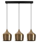 Valgusti rippuv Opviq Dodo 6272 584TTM1398, E27, 3 x 40 W, pronks v. / pronks v.