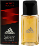 Tualettvesi Adidas Active Bodies, 100 ml
