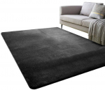 Vaip Strado Polar, must v., 170 cm x 120 cm