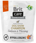 Kuiv koeratoit Brit Care Hypoallergenic Show Champion Salmon & Herring, kalaliha/riis/l&otilde;he, 1 kg