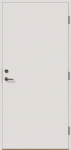 Uks ugunsizturīgas EI30/39DB, parempoolne, valge, 210 x 80 x 5 cm