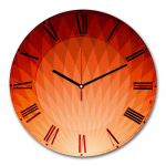 Kellaaeg Wallity 3030MS-022, punane/oranž, 30 cm x 30 cm, 30 cm