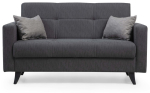 Diivanvoodi Hanah Home Polya 730MST1108, tumehall v., 75 x 151 cm x 86 cm