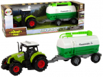 M&auml;ngutraktor Lean Toys A Farmers Tale 15220, valge v./must v./roheline v.