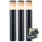 &Uuml;hendatav v&auml;lisvalgusti Ludeco Ivan PL1033, 1W, LED, IP44, must v., 5.6 cm x 34.8 cm