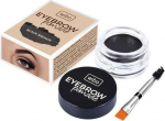 Geel-kreem kulmudele Wibo Waterproof, 3.5 g black brown