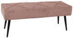 Esiku pink Home4you Kelsi, roosa v., 100 cm x 36 cm x 43 cm